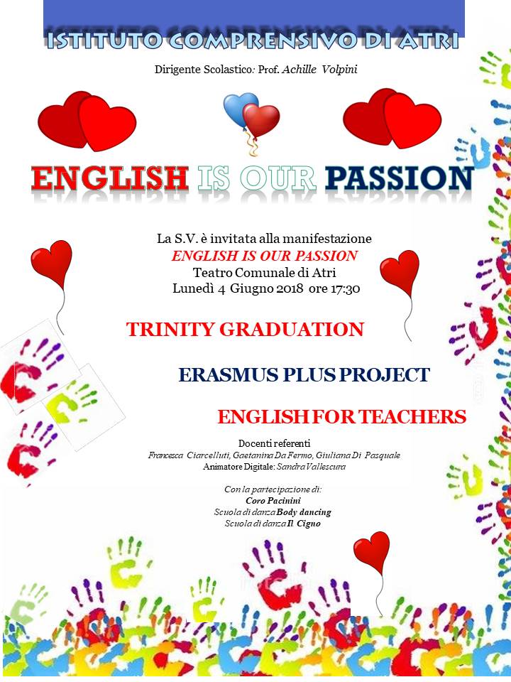 locandina english passion