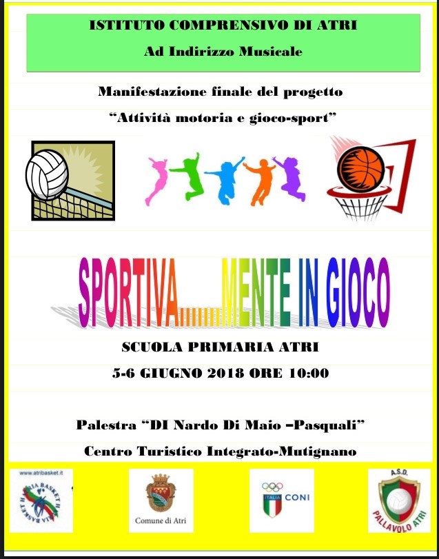 locandina sportivamente insieme